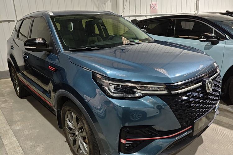Used CHANGAN CS55PLUS 2021 Blue Whale Edition 1.5T DCT Luxury Model Front Right 45 Deg