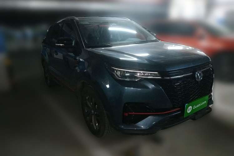 Used CHANGAN CS55PLUS 2021 Blue Whale Edition 1.5T DCT Luxury Model Front Right 45 Deg