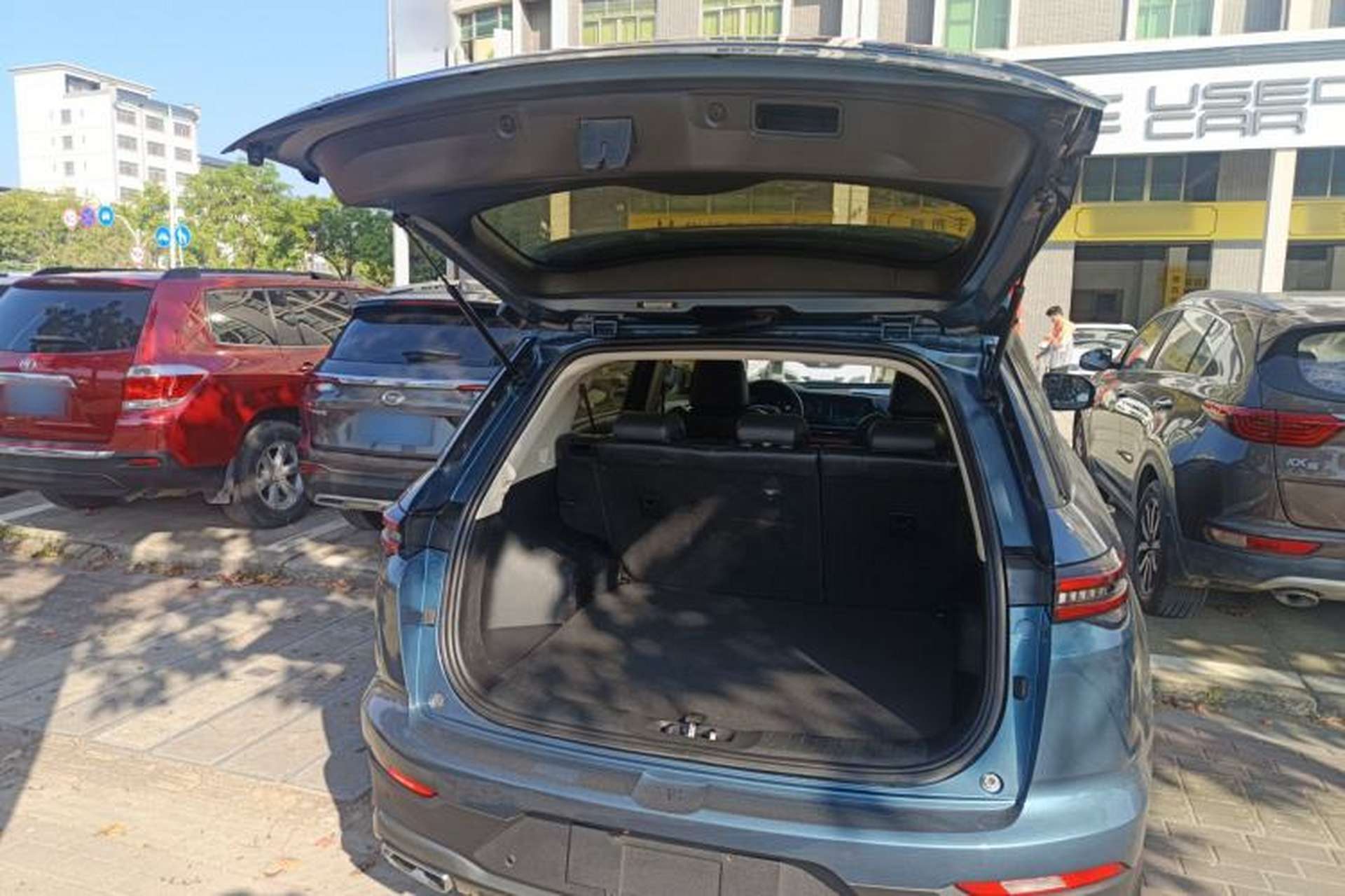 Used CHANGAN CS55PLUS 2021 Blue Whale Edition 1.5T DCT Luxury Model Trunk