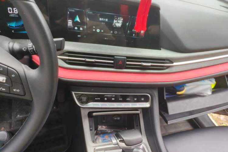Used CHANGAN CS55PLUS 2021 Blue Whale Edition 1.5T DCT Prestige Model Audio And AC Panel