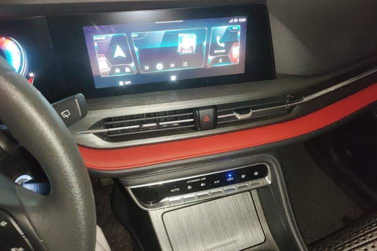 Used CHANGAN CS55PLUS 2021 Blue Whale Edition 1.5T Manual Luxury Model Audio And AC Panel