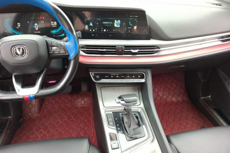Used CHANGAN CS55PLUS 2021 Blue Whale Edition 1.5T DCT Prestige Model Audio And AC Panel