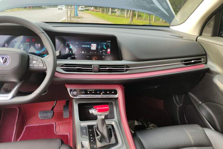 Used CHANGAN CS55PLUS 2021 Blue Whale Edition 1.5T DCT Luxury Model Audio And AC Panel
