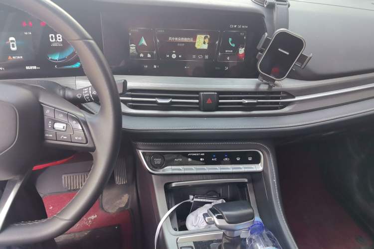 Used CHANGAN CS55PLUS 2021 Blue Whale Edition 1.5T DCT Prestige Model Audio And AC Panel