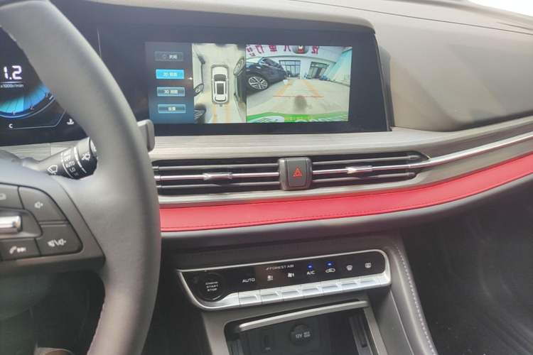 Used CHANGAN CS55PLUS 2021 Blue Whale Edition 1.5T DCT Prestige Model Audio And AC Panel
