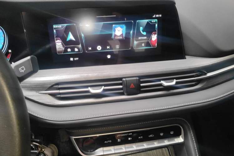 Used CHANGAN CS55PLUS 2021 Blue Whale Edition 1.5T Manual Luxury Model Audio And AC Panel