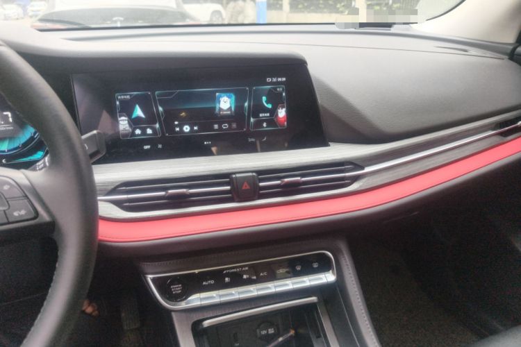 Used CHANGAN CS55PLUS 2021 Blue Whale Edition 1.5T DCT Prestige Model Audio And AC Panel