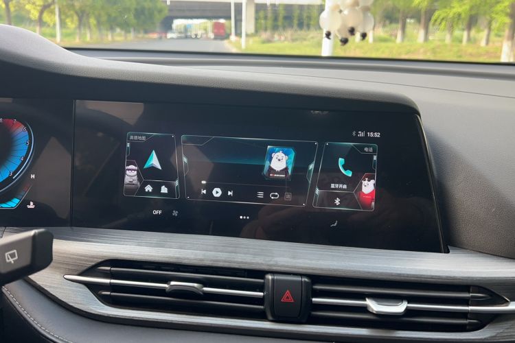 Used CHANGAN CS55PLUS 2021 Blue Whale Edition 1.5T DCT Luxury Model Audio And AC Panel