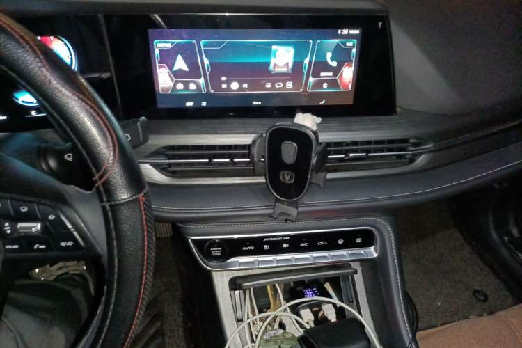 Used CHANGAN CS55PLUS 2021 Blue Whale Edition 1.5T DCT Luxury Model Audio And AC Panel