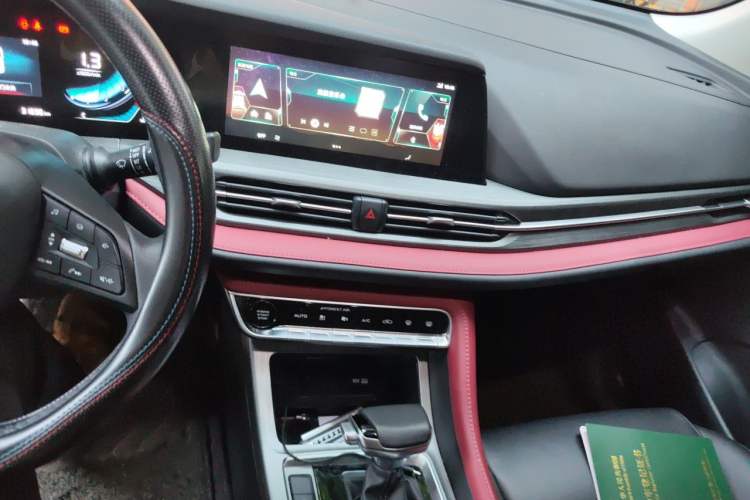 Used CHANGAN CS55PLUS 2021 Blue Whale Edition 1.5T DCT Luxury Model Audio And AC Panel