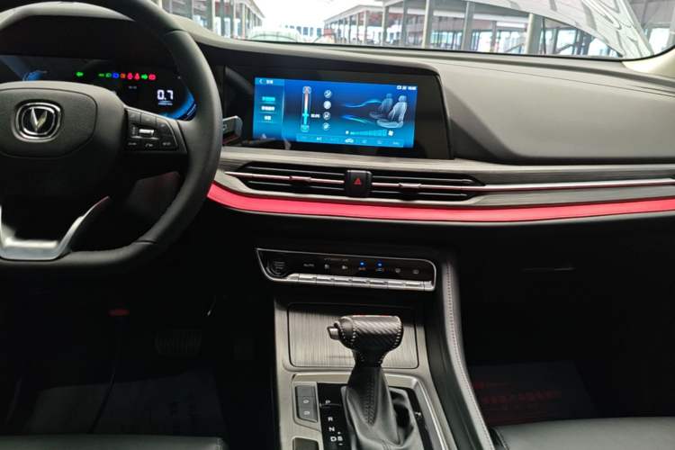 Used CHANGAN CS55PLUS 2021 Blue Whale Edition 1.5T DCT Prestige Model Audio And AC Panel