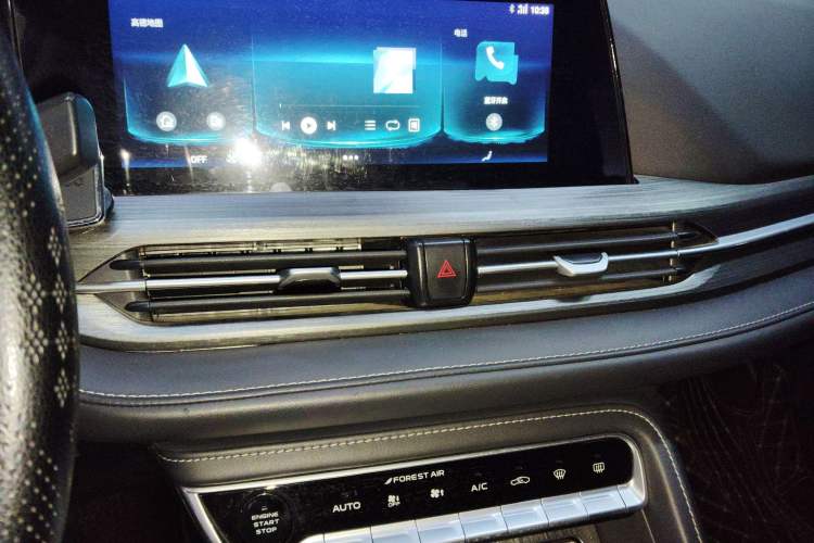Used CHANGAN CS55PLUS 2021 Blue Whale Edition 1.5T DCT Luxury Model Audio And AC Panel