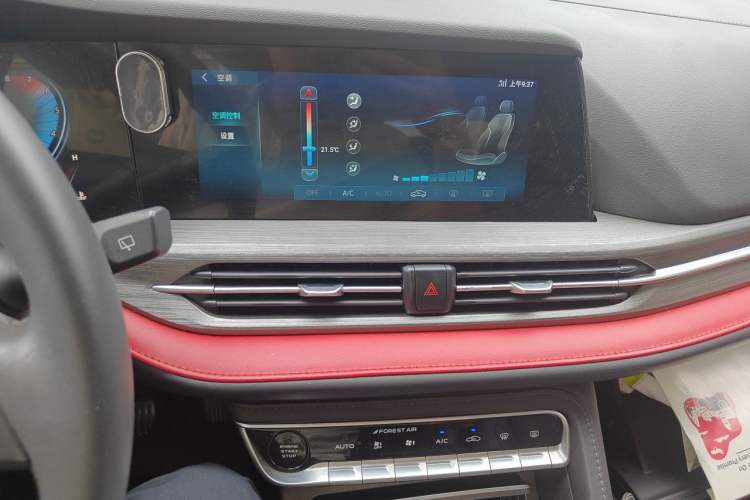 Used CHANGAN CS55PLUS 2021 Blue Whale Edition 1.5T DCT Luxury Model Audio And AC Panel