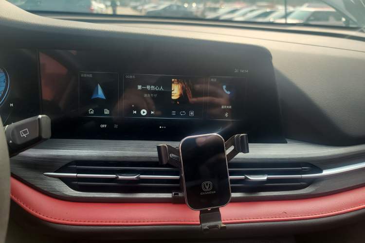 Used CHANGAN CS55PLUS 2021 Blue Whale Edition 1.5T DCT Luxury Model Audio And AC Panel