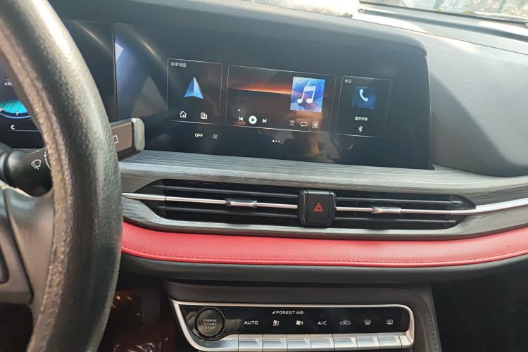 Used CHANGAN CS55PLUS 2021 Blue Whale Edition 1.5T DCT Luxury Model Audio And AC Panel
