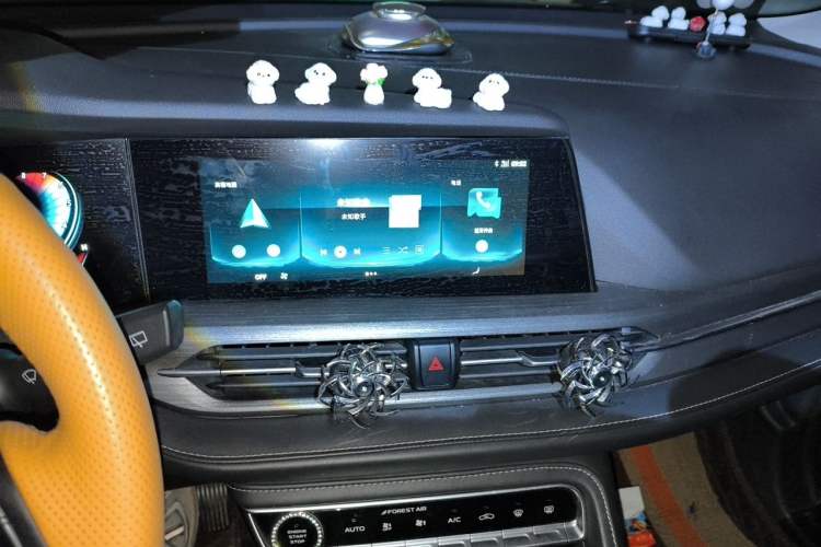 Used CHANGAN CS55PLUS 2021 Blue Whale Edition 1.5T DCT Luxury Model Audio And AC Panel