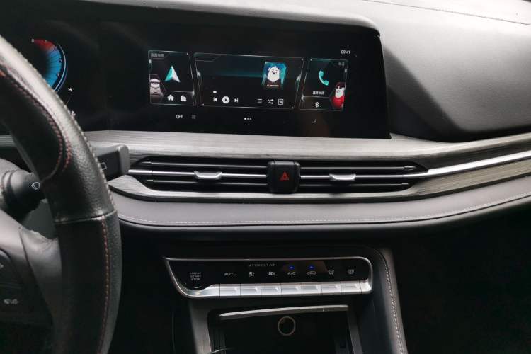 Used CHANGAN CS55PLUS 2021 Blue Whale Edition 1.5T DCT Luxury Model Audio And AC Panel