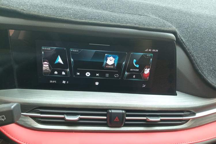 Used CHANGAN CS55PLUS 2021 Blue Whale Edition 1.5T Manual Luxury Model Audio And AC Panel