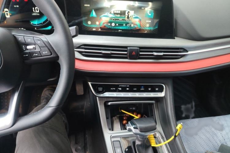 Used CHANGAN CS55PLUS 2021 Blue Whale Edition 1.5T DCT Luxury Model Audio And AC Panel