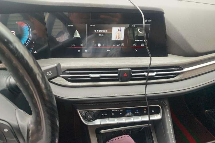 Used CHANGAN CS55PLUS 2021 Blue Whale Edition 1.5T DCT Luxury Model Audio And AC Panel