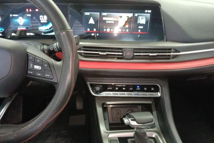 Used CHANGAN CS55PLUS 2021 Blue Whale Edition 1.5T DCT Luxury Model Audio And AC Panel