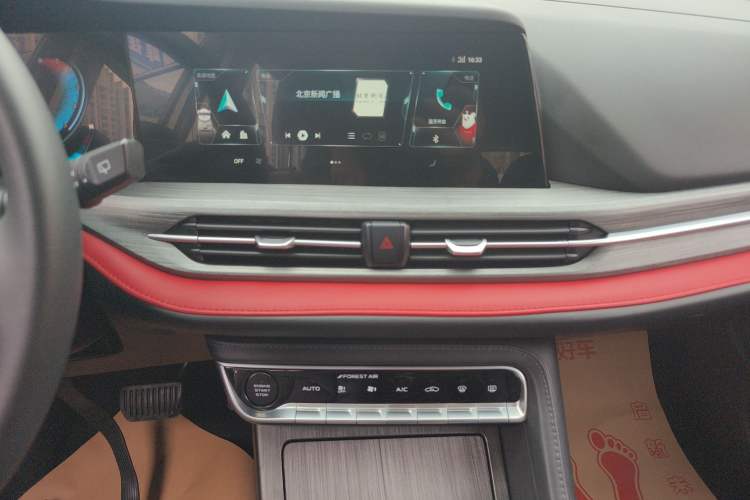 Used CHANGAN CS55PLUS 2021 Blue Whale Edition 1.5T DCT Luxury Model Audio And AC Panel