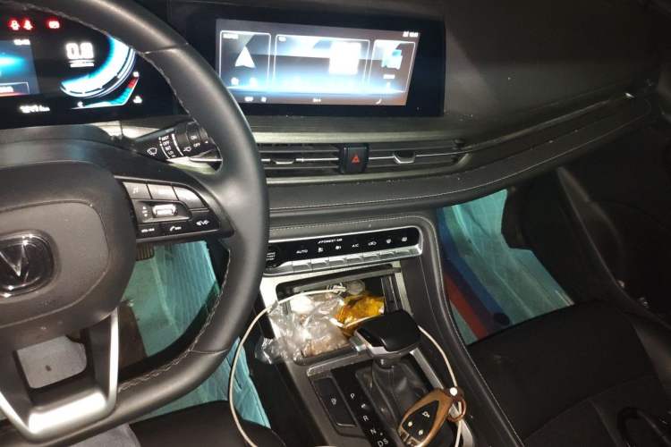 Used CHANGAN CS55PLUS 2021 Blue Whale Edition 1.5T DCT Luxury Model Audio And AC Panel