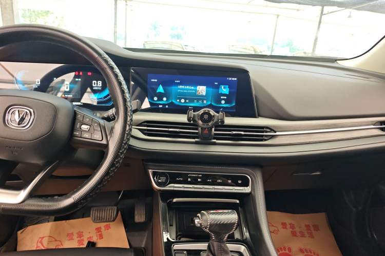 Used CHANGAN CS55PLUS 2021 Blue Whale Edition 1.5T DCT Luxury Model Audio And AC Panel