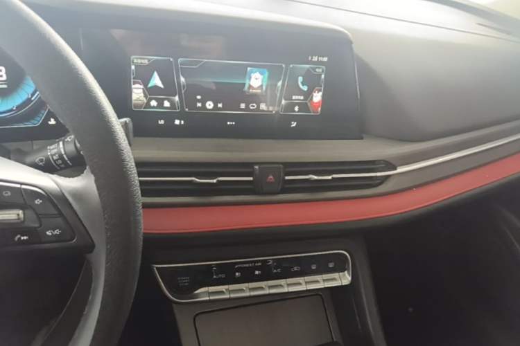 Used CHANGAN CS55PLUS 2021 Blue Whale Edition 1.5T DCT Luxury Model Audio And AC Panel