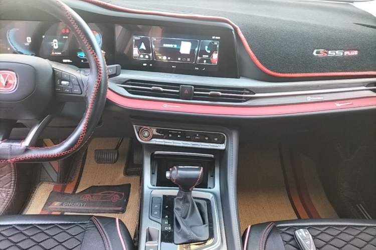 Used CHANGAN CS55PLUS 2021 Blue Whale Edition 1.5T DCT Prestige Model Audio And AC Panel