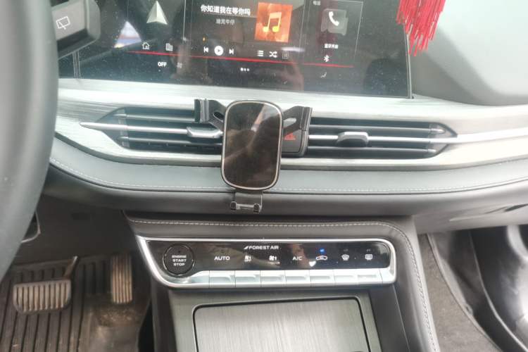Used CHANGAN CS55PLUS 2021 Blue Whale Edition 1.5T DCT Luxury Model Audio And AC Panel