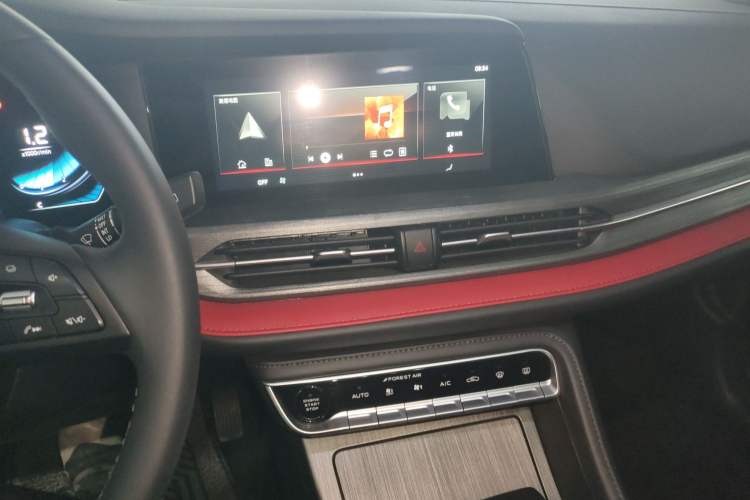 Used CHANGAN CS55PLUS 2021 Blue Whale Edition 1.5T DCT Luxury Model Audio And AC Panel