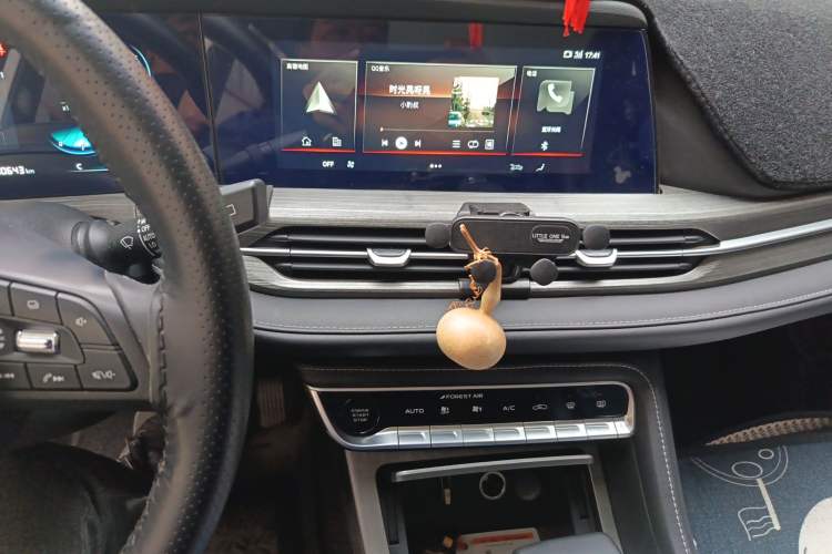 Used CHANGAN CS55PLUS 2021 Blue Whale Edition 1.5T DCT Prestige Model Audio And AC Panel