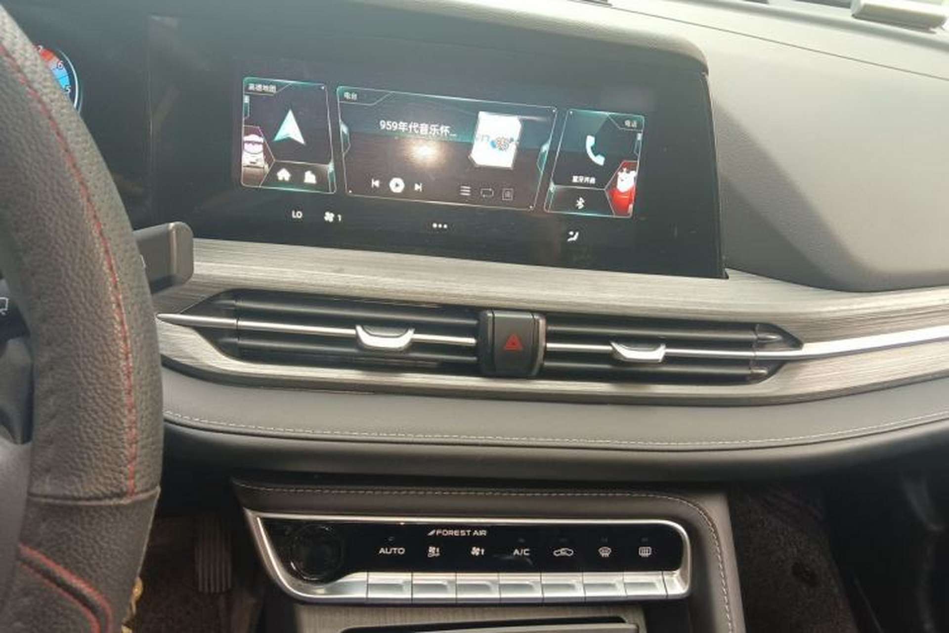 Used CHANGAN CS55PLUS 2021 Blue Whale Edition 1.5T Manual Luxury Model Audio And AC Panel