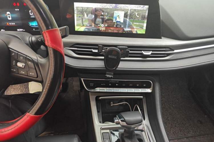Used CHANGAN CS55PLUS 2021 Blue Whale Edition 1.5T DCT Luxury Model Audio And AC Panel