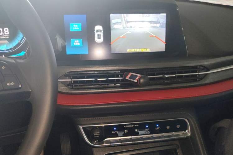 Used CHANGAN CS55PLUS 2021 Blue Whale Edition 1.5T DCT Luxury Model Audio And AC Panel