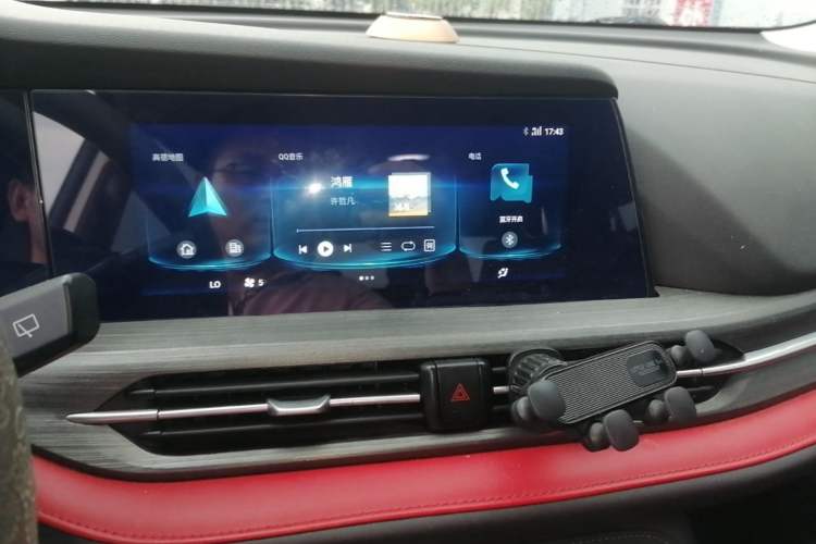 Used CHANGAN CS55PLUS 2021 Blue Whale Edition 1.5T DCT Luxury Model Audio And AC Panel