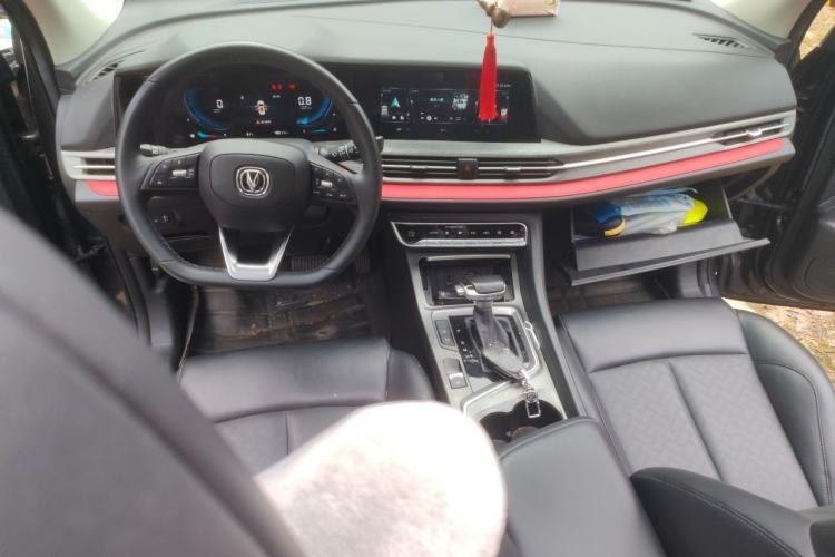 Used CHANGAN CS55PLUS 2021 Blue Whale Edition 1.5T DCT Prestige Model Center Console