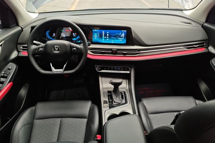Used CHANGAN CS55PLUS 2021 Blue Whale Edition 1.5T DCT Prestige Model Center Console