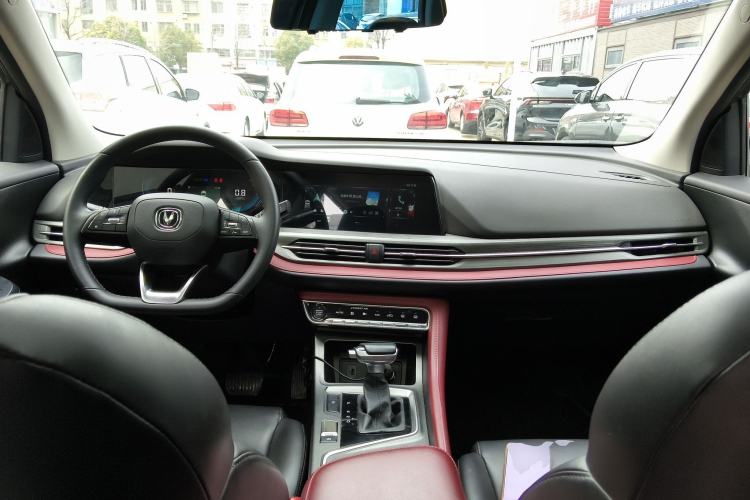 Used CHANGAN CS55PLUS 2021 Blue Whale Edition 1.5T DCT Luxury Model Center Console