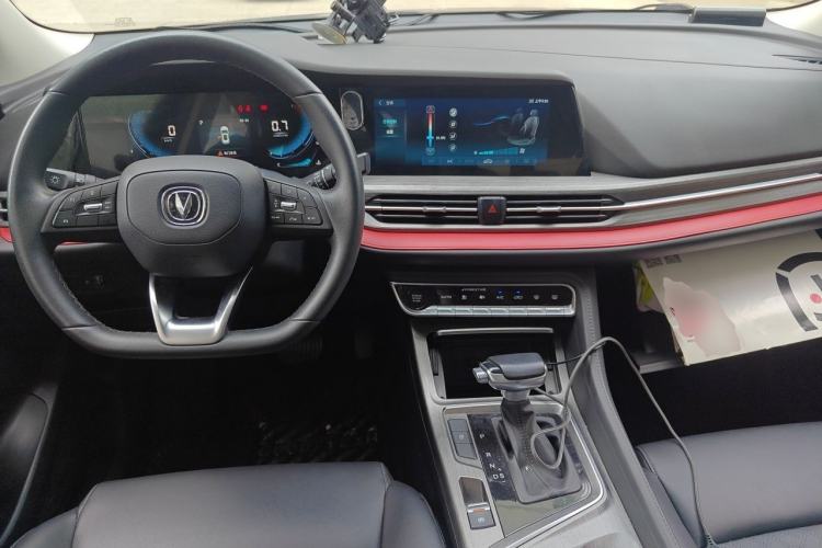 Used CHANGAN CS55PLUS 2021 Blue Whale Edition 1.5T DCT Luxury Model Center Console