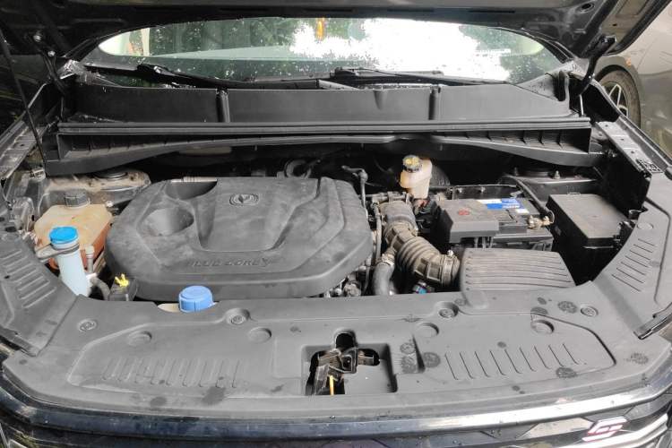 Used CHANGAN CS55PLUS 2021 Blue Whale Edition 1.5T Manual Luxury Model Engine Bay