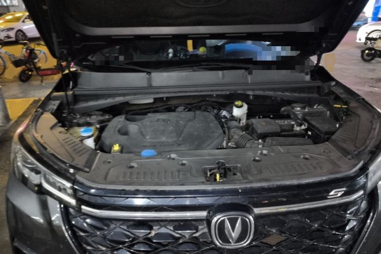 Used CHANGAN CS55PLUS 2021 Blue Whale Edition 1.5T Manual Luxury Model Engine Bay