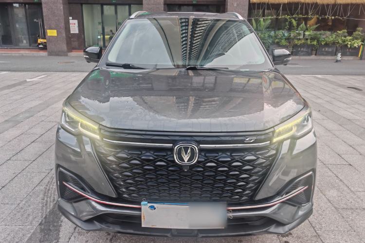 Used CHANGAN CS55PLUS 2021 Blue Whale Edition 1.5T DCT Prestige Model Exterior 2
