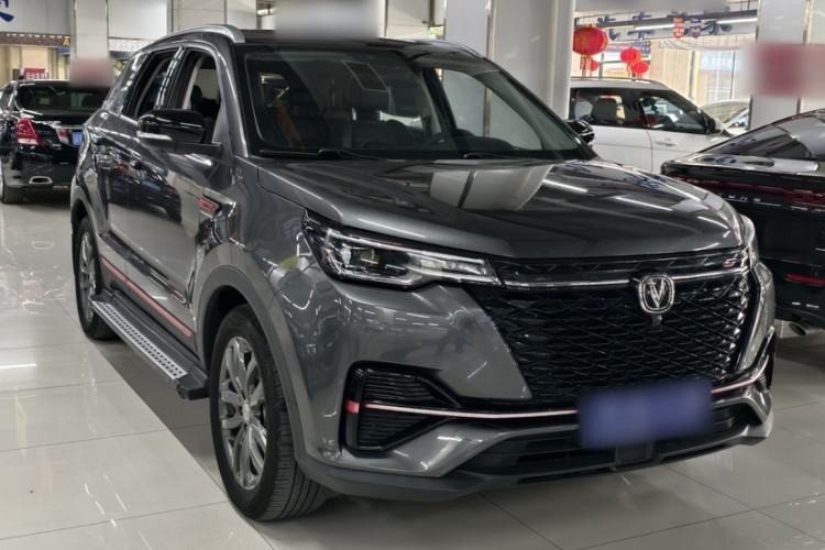Used CHANGAN CS55PLUS 2021 Blue Whale Edition 1.5T DCT Luxury Model Exterior 2