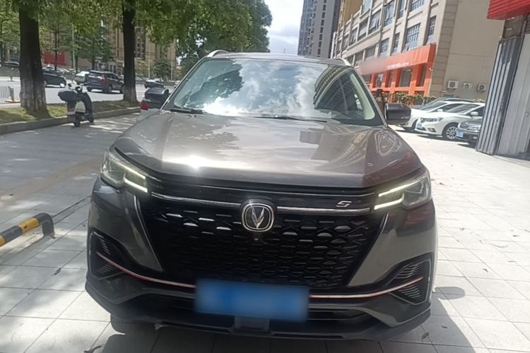Used CHANGAN CS55PLUS 2021 Blue Whale Edition 1.5T DCT Prestige Model Front