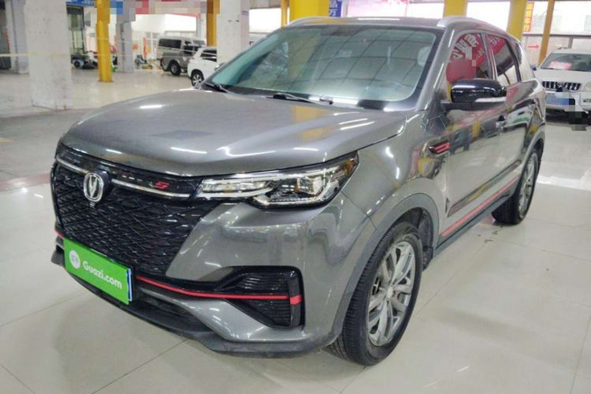 Used CHANGAN CS55PLUS 2021 Blue Whale Edition 1.5T DCT Luxury Model Front Left 45 Deg