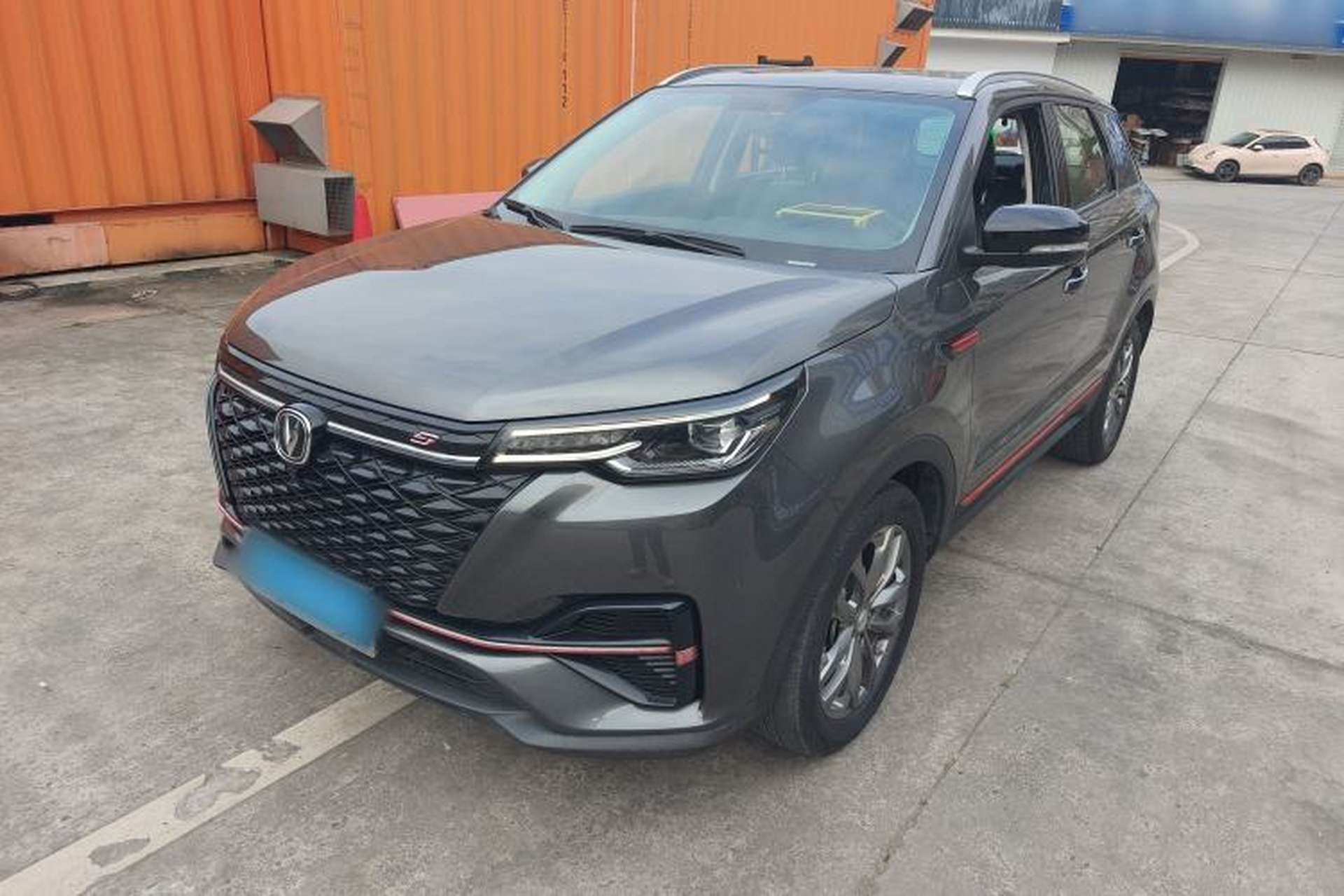 Used CHANGAN CS55PLUS 2021 Blue Whale Edition 1.5T DCT Luxury Model Front Left 45 Deg