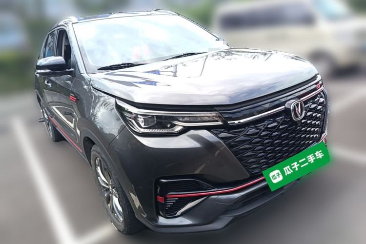 Used CHANGAN CS55PLUS 2021 Blue Whale Edition 1.5T DCT Luxury Model Front Right 45 Deg