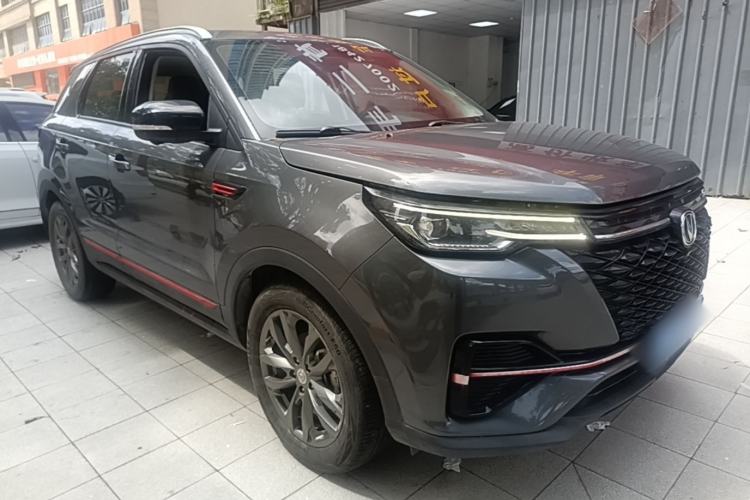 Used CHANGAN CS55PLUS 2021 Blue Whale Edition 1.5T DCT Prestige Model Front Right 45 Deg